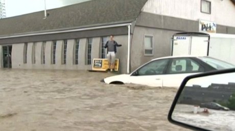 calgary floods BBC